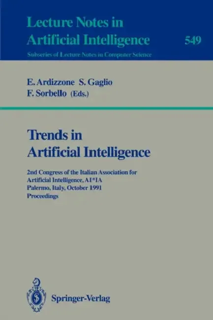 Trends in Artificial Intelligence (English, Edoardo Ardizzone | Salvatore Gaglio | Filippo Sorbello)