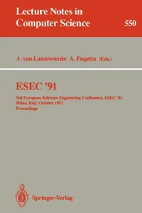 Buy Esec '91 (English, Axel Van Lamsweerde | Alfonso Fuggetta) — BookShops.in