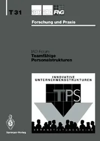 Buy Teamfähige Personalstrukturen (English, H. -J Bullinger) — BookShops.in