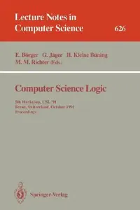 Buy Computer Science Logic (English, Egon Börger | Gerhard Jäger | Hans Kleine Büning) — BookShops.in