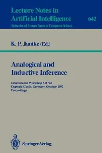 Buy Analogical and Inductive Inference (English, Klaus P. Jantke) — BookShops.in