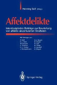 Buy Affektdelikte (English, Henning Saß) — BookShops.in