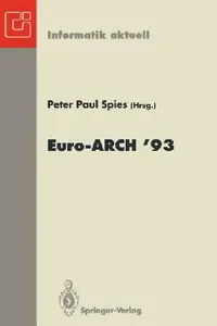 Buy Europäischer Informatik Kongreß Architektur Von Rechensystemen Euro-Arch '93 (English, Peter P. Spies) — BookShops.in