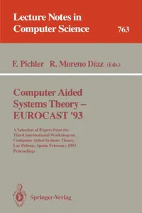 Buy Computer Aided Systems Theory - Eurocast '93 (English, Franz Pichler | Roberto Moreno Diaz) — BookShops.in
