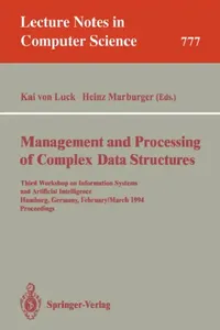 Buy Management and Processing of Complex Data Structures (English, Kai V. Luck | Heinz Marburger) — BookShops.in