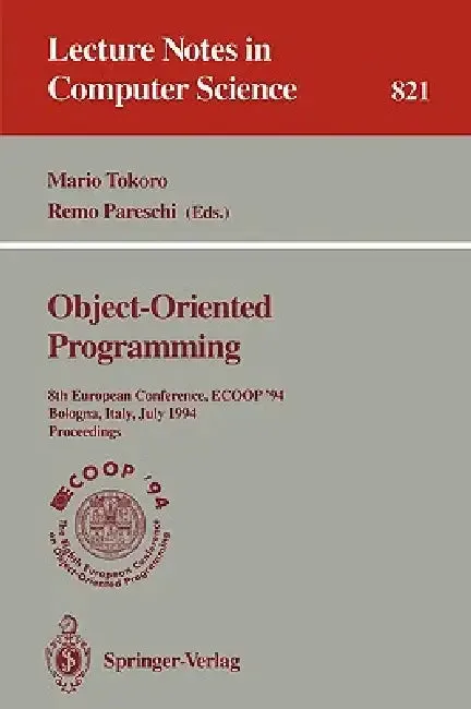 Ecoop '94 - Object-Oriented Programming (English, Mario Tokoro | Remo Pareschi)