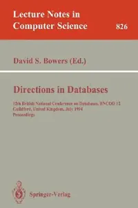 Buy Directions in Databases (English, David S. Bowers) — BookShops.in