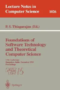 Buy Foundations of Software Technology and Theoretical Computer Science | by P. S. Thiagarajan | Springer | by P. S. Thiagarajan | Springer | by P. S. Thiagarajan | Springer | by P. S. Thiagarajan | Springer — BookShops.in