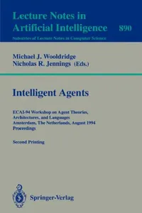 Buy Intelligent Agents (English, Michael J. Wooldridge | Nicholas R. Jennings) — BookShops.in