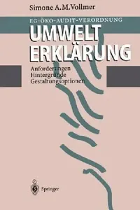 Buy Eg-Öko-Audit-Verordnung Umwelterklärung (English, Simone A. M. Vollmer) — BookShops.in