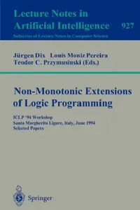 Buy Non-Monotonic Extensions of Logic Programming (English, Louis M. Pereira | Teodor C. Przymusinski) — BookShops.in