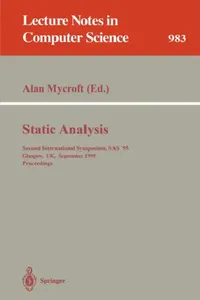 Buy Static Analysis (English, Alan Mycroft) — BookShops.in