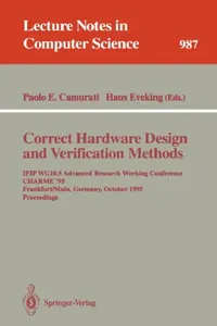 Buy Correct Hardware Design and Verification Methods (English, Paolo Enrico Camurati | Hans Eveking) — BookShops.in