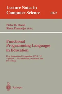 Buy Functional Programming Languages in Education (English, Pieter Hartel) — BookShops.in
