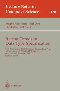 Buy Recent Trends in Data Type Specification (English, Magne Haveraaen | Olaf Owe | Ole-Johan Dahl) — BookShops.in