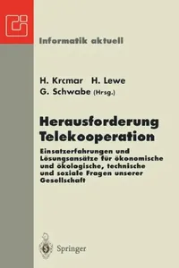 Buy Herausforderung Telekooperation (English, Helmut Krcmar | Henrik Lewe | Gerhard Schwabe) — BookShops.in