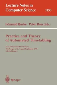 Buy Practice and Theory of Automated Timetabling (English, Edmund Burke | Peter Ross) — BookShops.in