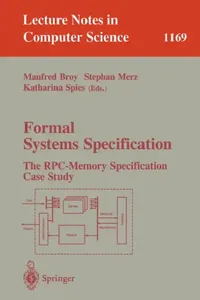 Buy Formal Systems Specification (English, Manfred Broy | Stephan Merz | Katharina Spies) — BookShops.in