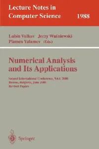 Buy Numerical Analysis and Its Applications (English, Lubin Vulkov | Jerzy Wasniewski | Plamen Yalamov) — BookShops.in
