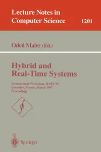 Buy Hybrid and Real-Time Systems: HART'97 Proceedings by Oded Maler | Springer Hardcover | Computer Science & Software Engineering — BookShops.in