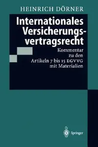 Buy Internationales Versicherungsvertragsrecht (English, Heinrich Dörner) — BookShops.in