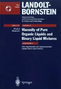 Buy Pure Organometallic and Organononmetallic Liquids, Binary Liquid Mixtures (English, C. Wohlfarth | B. Wohlfarth) — BookShops.in