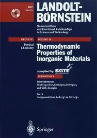 Buy Pure Substances. Part 2 _ Compounds from Bebr_g to Zrcl2_g (English, Scientific Group Thermodata Europe (Sgte) — BookShops.in