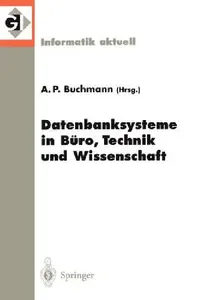 Buy Datenbanksysteme in Büro, Technik Und Wissenschaft (English, Alejandro P. Buchmann) — BookShops.in