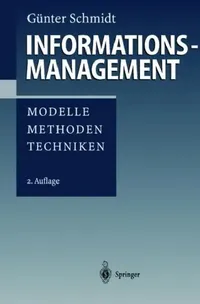 Buy Informationsmanagement (English, Günter Schmidt) — BookShops.in