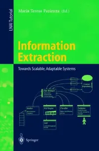 Buy Information Extraction (English, Maria T. Pazienza) — BookShops.in