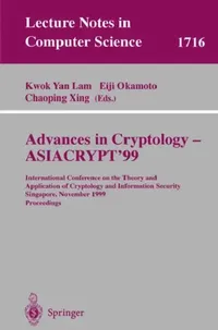 Buy Advances in Cryptology - Asiacrypt'99 (English, Kwok Yan Lam | Eiji Okamoto | Chaoping Xing) — BookShops.in