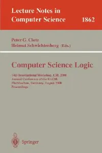 Buy Computer Science Logic (English, Peter G. Clote | Helmut Schwichtenberg) — BookShops.in