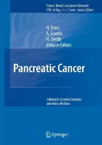 Buy Pancreatic Cancer (English, H. Riess | A. Goerke | H. Oettle) — BookShops.in