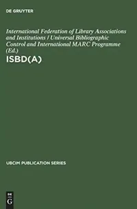 Buy Isbd(a) (English, International Federation of Library Asso) — BookShops.in