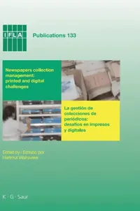 Buy Newspapers Collection Management (English, Hartmut Walravens) — BookShops.in