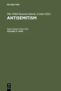 Buy Antisemitism (English, Susan Sarah (EDT) Cohen) — BookShops.in