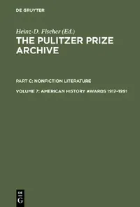 Buy American History Awards 1917-1991 (English, Heinz-D Fischer) — BookShops.in