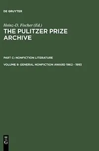 Buy General Nonfiction Award 1962 - 1993 (English, Heinz-D Fischer) — BookShops.in