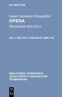 Buy Opera (English, Gaius Suetonius Tranquillus | Maximilian Ihm) — BookShops.in