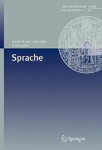 Buy Sprache (English, Ekkehard Felder) — BookShops.in
