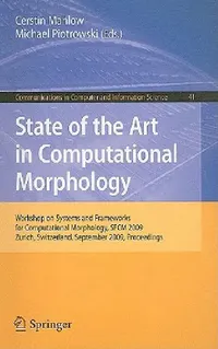 Buy State of the Art in Computational Morphology (English, Cerstin Mahlow | Michael Piotrowski) — BookShops.in