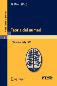 Buy Teoria Dei Numeri (English, G. Ricci) — BookShops.in