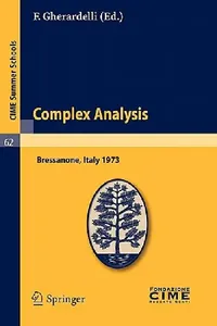 Buy Complex Analysis (English, F. Gherardelli) — BookShops.in