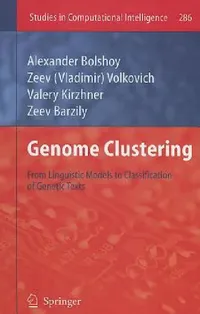 Buy Genome Clustering (English, Alexander Bolshoy | Zeev Volkovich | Valery Kirzhner) — BookShops.in
