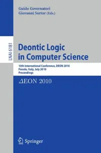 Buy Deontic Logic in Computer Science (English, Guido Governatori | Giovanni Sartor) — BookShops.in