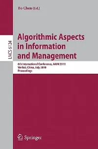 Buy Algorithmic Aspects in Information and Management (English, Bo Chen) — BookShops.in