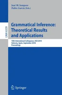 Buy Grammatical Inference (English, José Sempere | Pedro García) — BookShops.in