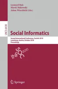 Buy Social Informatics (English, Leonard Bolc | Marek Makowski | Adam Wierzbicki) — BookShops.in