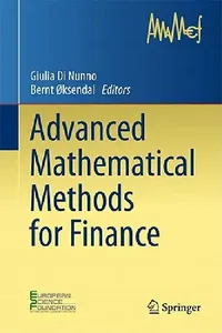 Buy Advanced Mathematical Methods for Finance (English, Julia Di Nunno | Bernt Øksendal) — BookShops.in