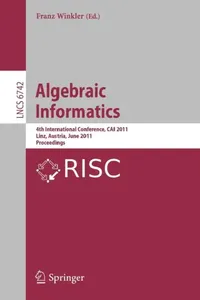 Buy Algebraic Informatics (English, Franz Winkler) — BookShops.in